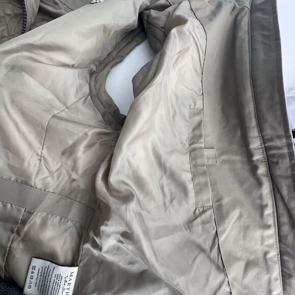 Martha Stewart vest cream jacket cozy womens casual front pockets size M - Picture 10 of 11